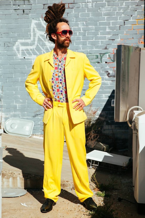 Vintage 80s Suit, Vintage 80s Mens Suit, Vintage 8
