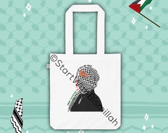 Keffiyeh - Tote bag white