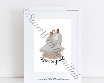 Together till Jannah  - Print