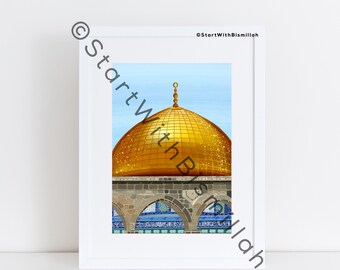 Dome of the rock - print