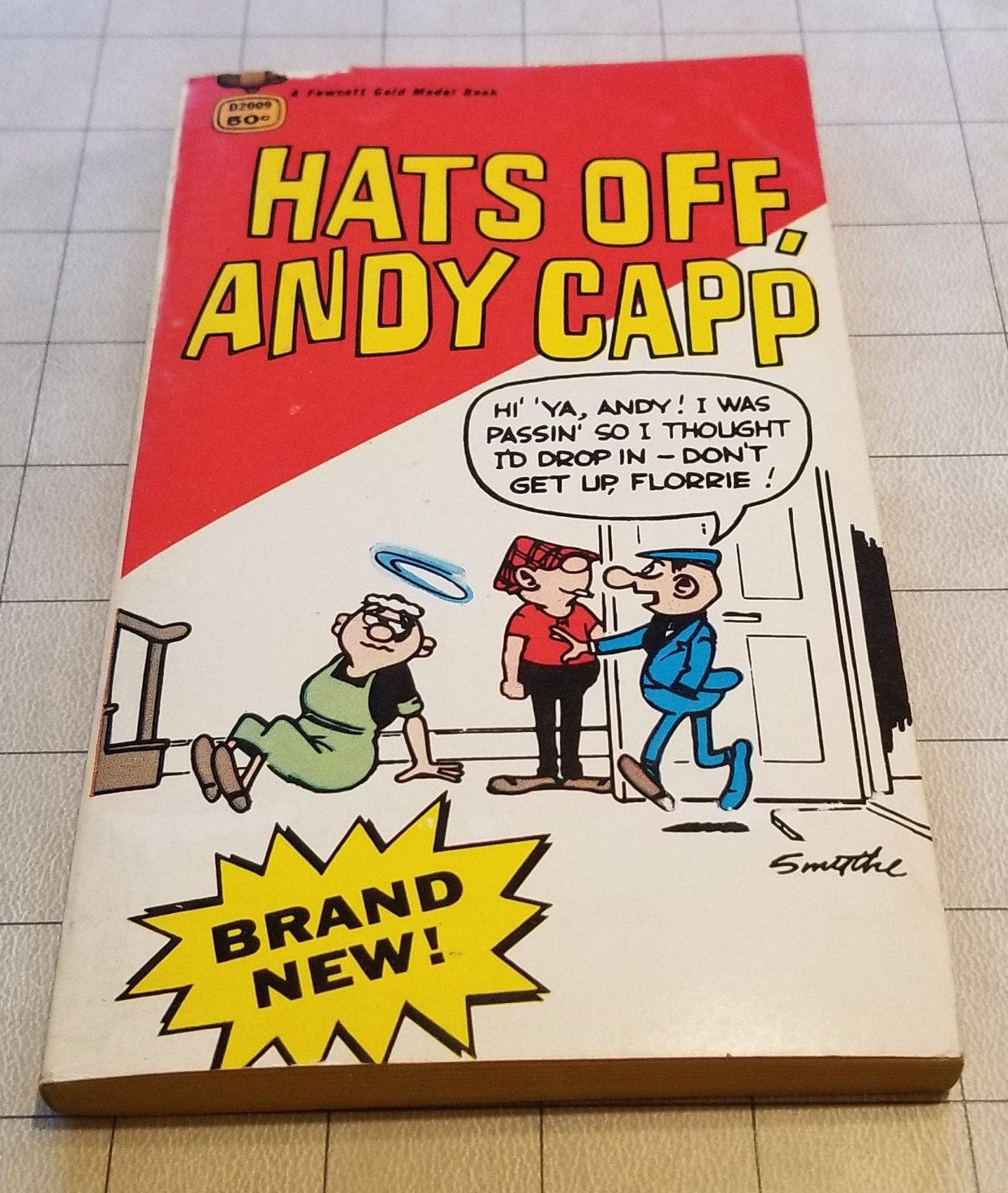 Hat's Off Andy Capp by Smythe 1968 Etsy