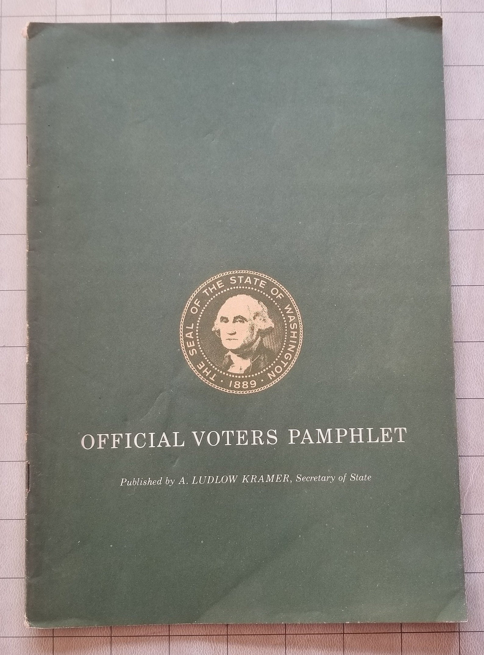 1959 Oregon Official Voters Pamphlet Published by A. Ludlow Etsy
