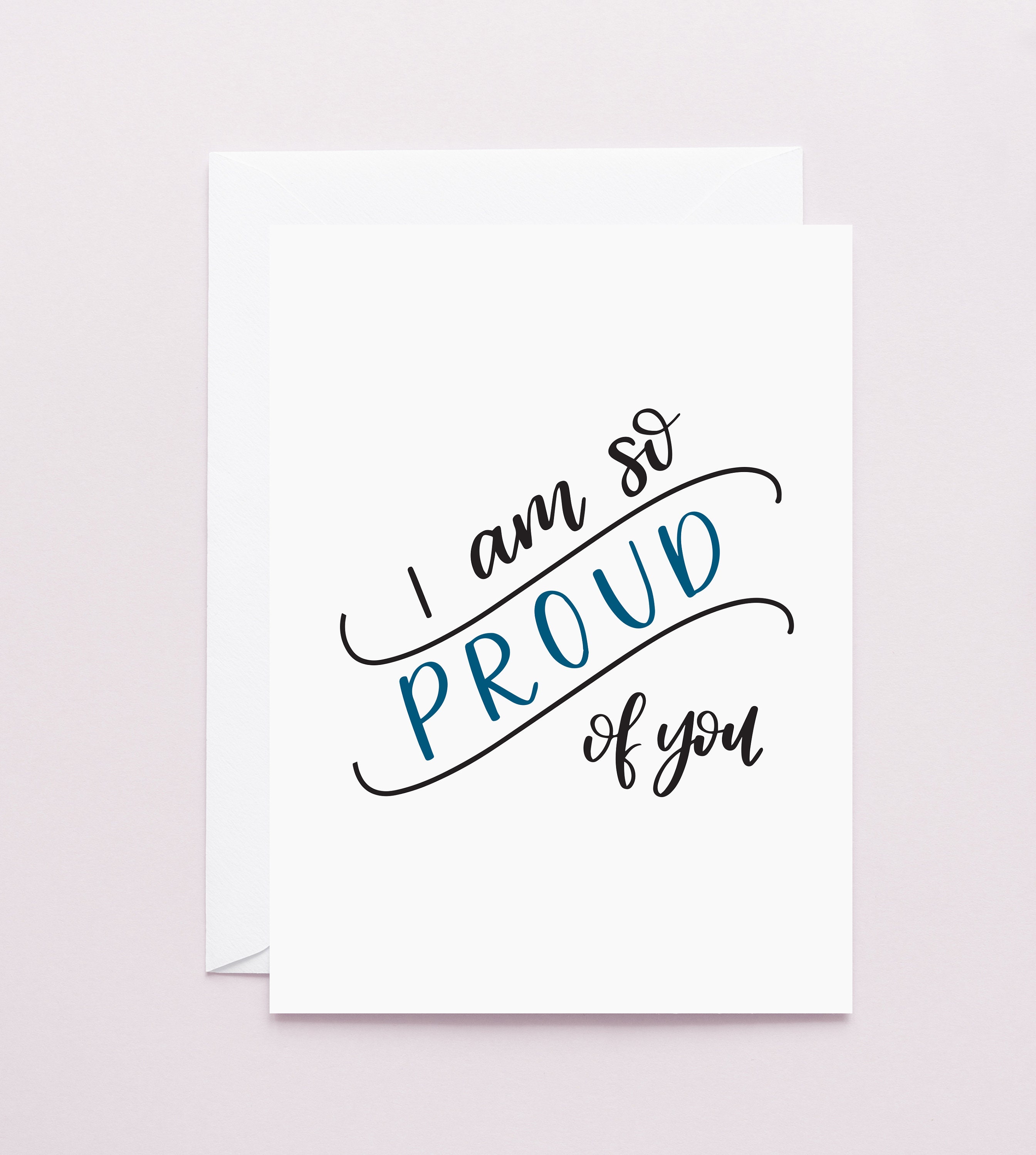 I Am so Proud of You Greeting Card Birthday Card Etsy Australia