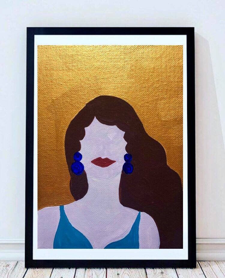 L'andalouse Acrylique sur Toile