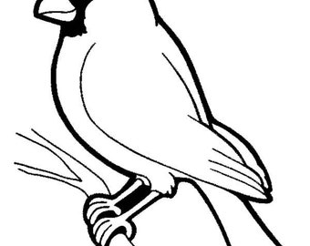 Download Cardinal bird svg | Etsy