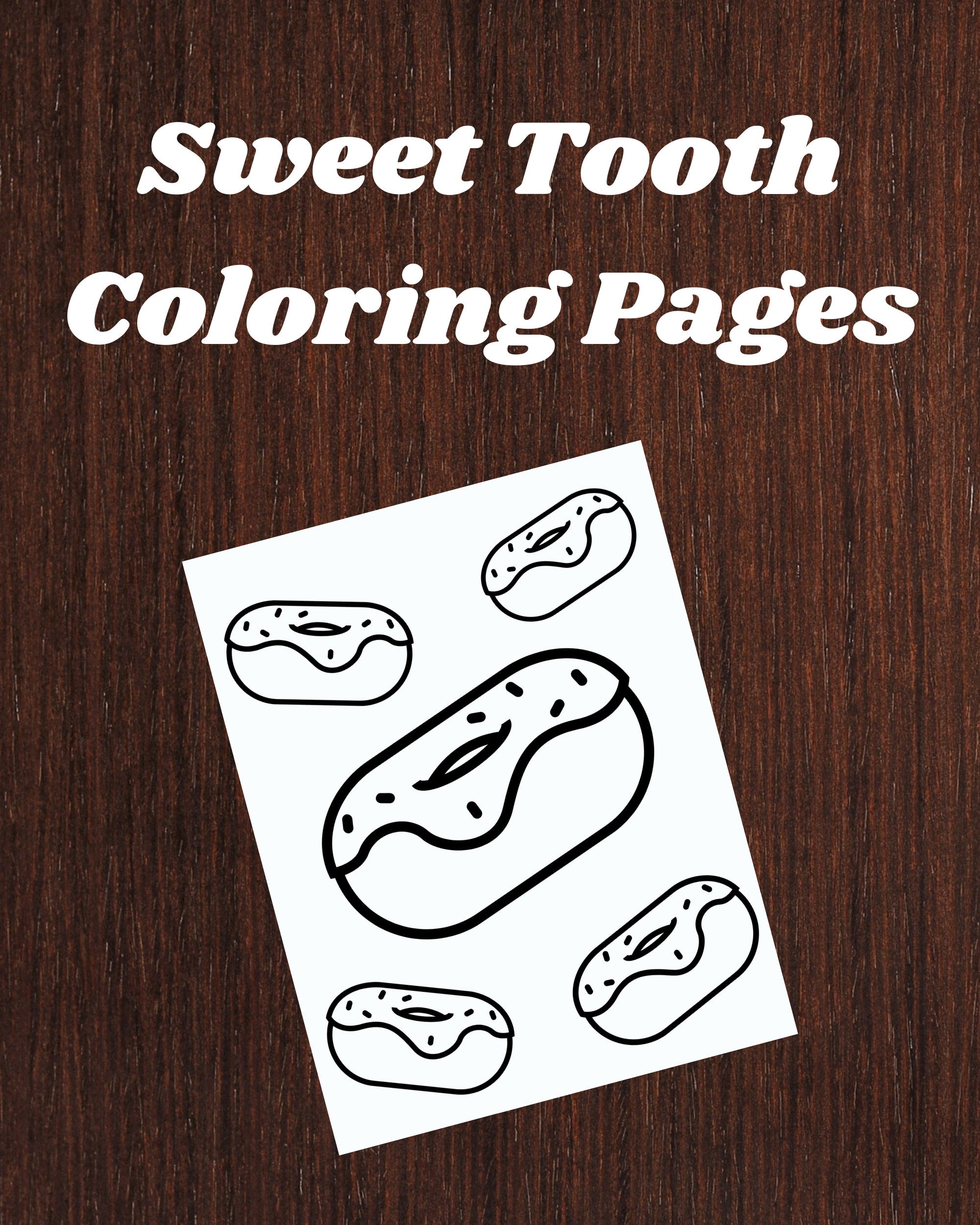 Sweet Tooth Coloring Pages 10 Printable Pages - Etsy