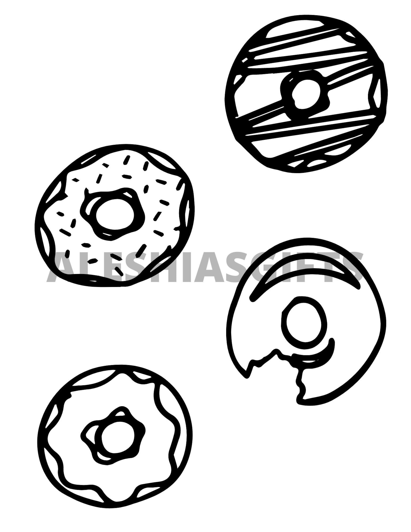 Sweet Tooth Coloring Pages 10 Printable Pages | Etsy
