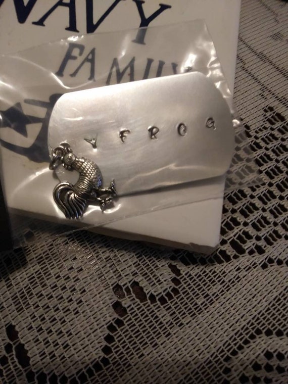 Dog Tag Keychain