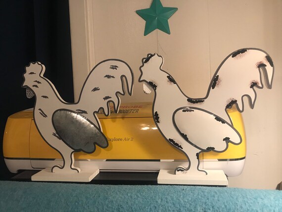 Wooden Decor Rooster