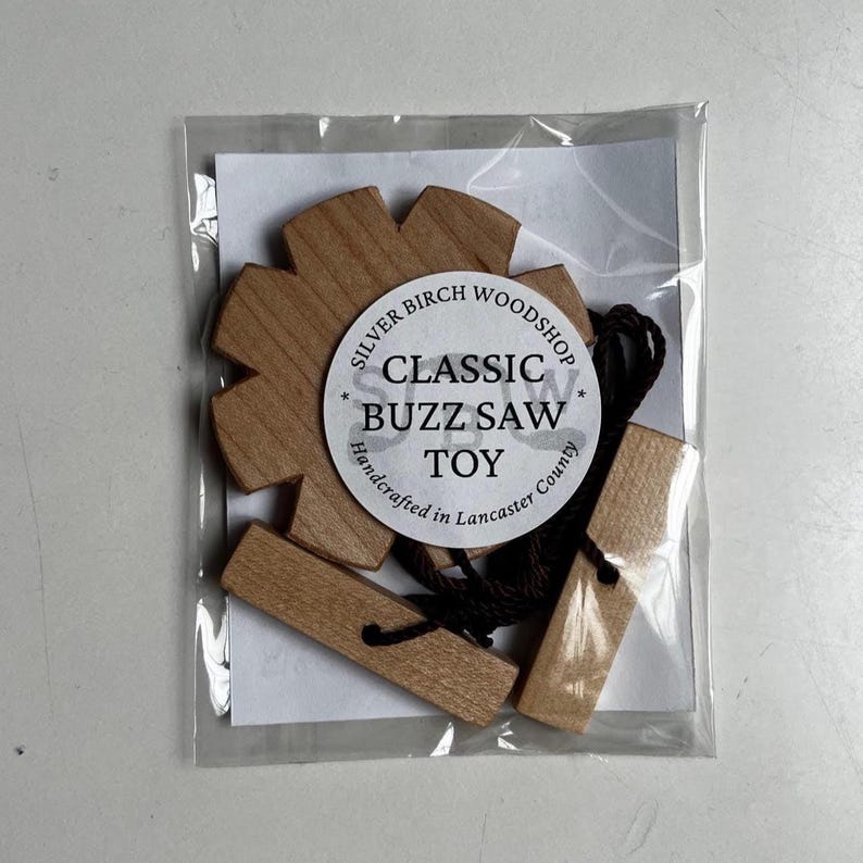 Buzzsaw, Whirligig Toy, Button Spinner Made From Oak, Walnut, Maple, or ...