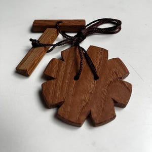 Buzzsaw, Whirligig Toy, Button Spinner made from Oak, Walnut, or Reclaimed Barn Wood