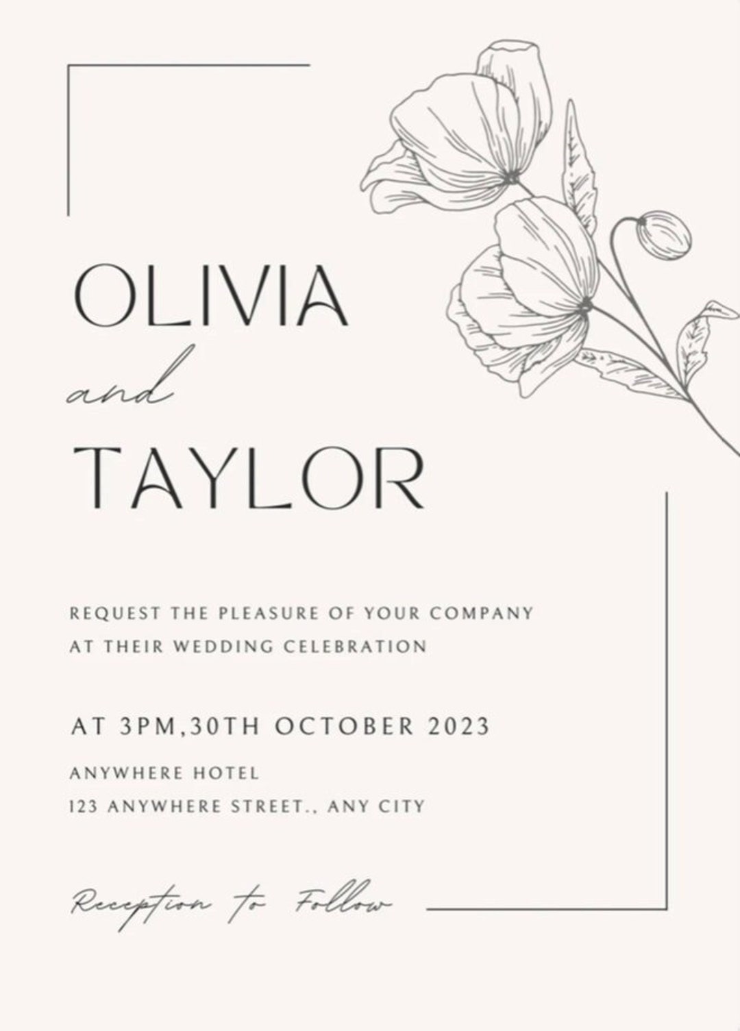 Wedding Invitations Etsy Canada