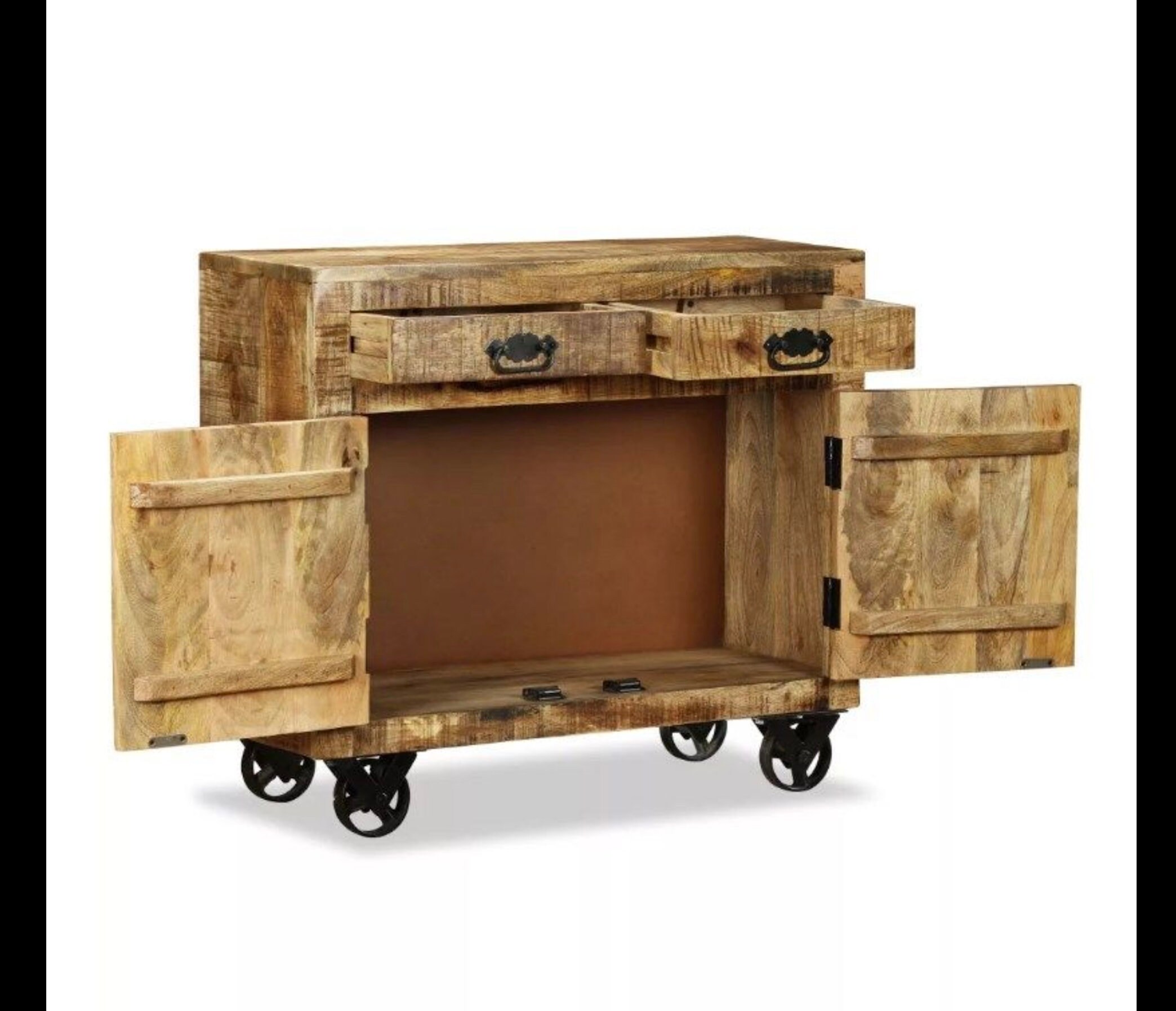 Gabinete lateral industrial vintage pasillo consola mesa | Etsy