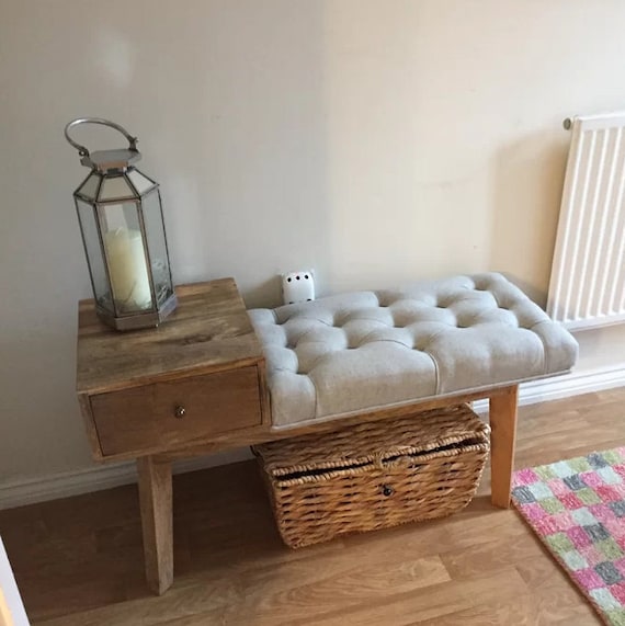 Vintage Storage Bench Rustic Solid Wood Furniture Hallway Shoe Uk Vintage Storage Bench Rustic Solid Wood, Vintage Storage Bench Seat