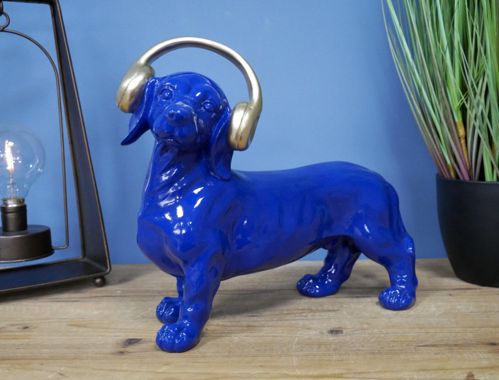 Sausage Dog Ornament Retro Animal Sculpture Vintage Industrial Etsy