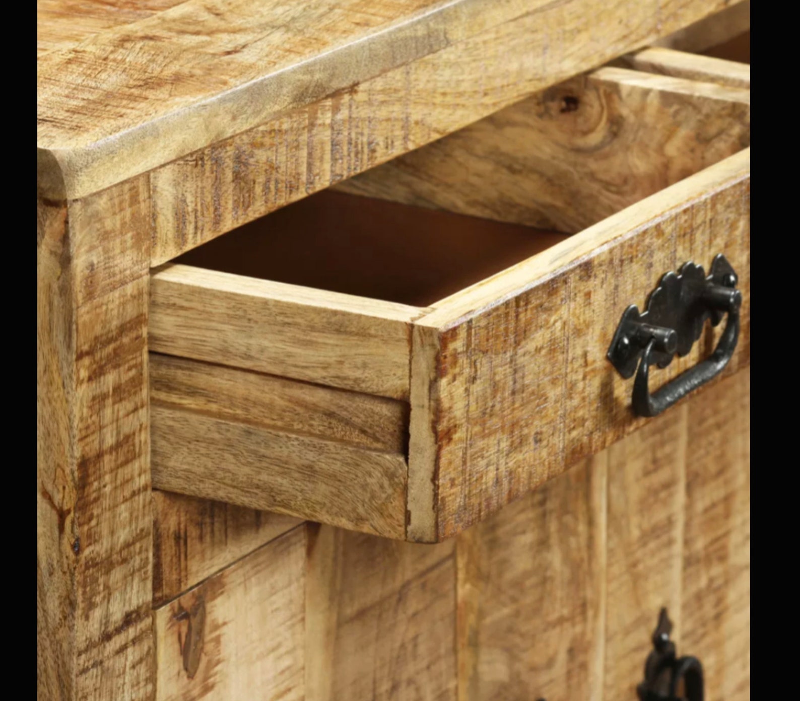 Gabinete lateral industrial vintage pasillo consola mesa | Etsy