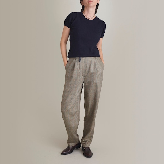 Women's wool deals plaid pants