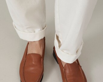 Vintage Tod's Loafers in Brown Leather, Size 37.5 EU - Etsy