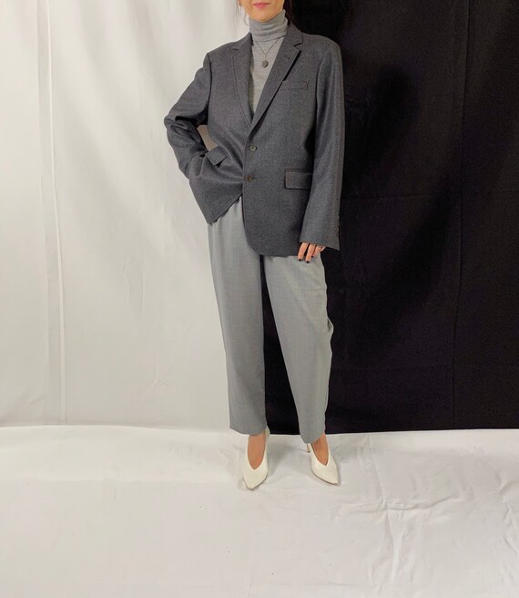 Wool Cashmere Blazer for Women Size M | Vintage Gr