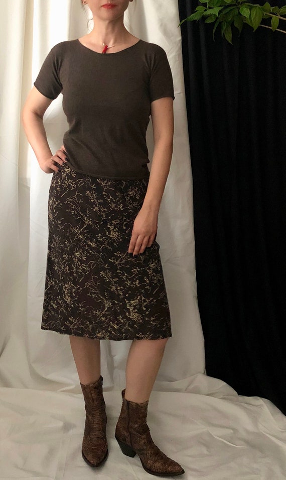 Vintage Silk Skirt Size S | XS | Bias Cut Silk Ski