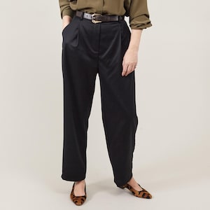 100% Wool Pants for Women |  Chic Everyday Trousers for Spring-Summer Office Chic Outfits