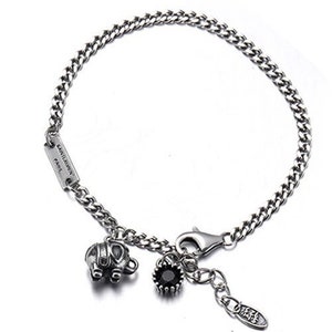 925 Elephant Charm Sterling Silver Bracelet Antique Silver Style