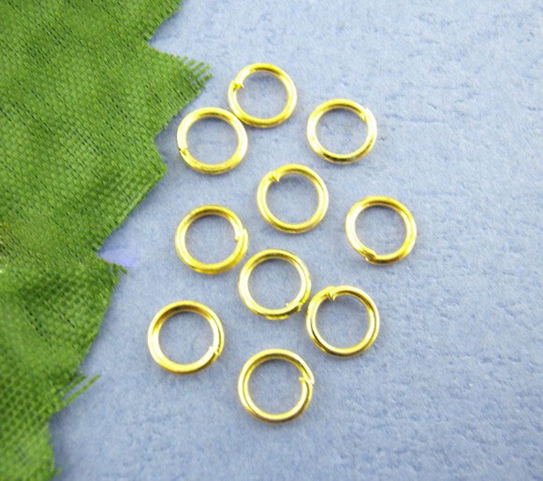 Bulk 1000 4mm Jump Rings Gold Plated Open Jump Rings Great for Jewelry  Making Supplies & Craft Projects Charms Bracelet Charm