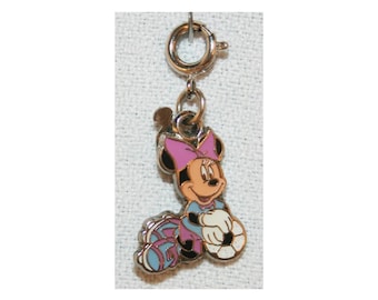 Disney Minnie Mouse Soccer Charm Double Sided Bracelet Charms Necklace Earring Charm DIY Jewelry or Craft Supplies