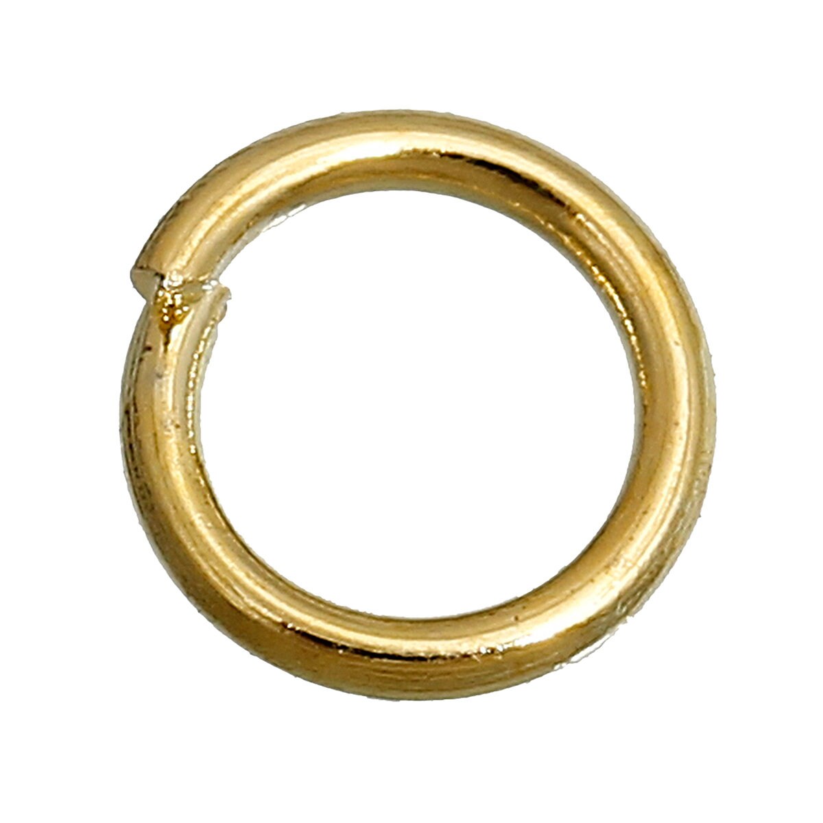 Bulk 200 Jump Rings Gold Plated 5mm Open Jump Rings Great for Jewelry