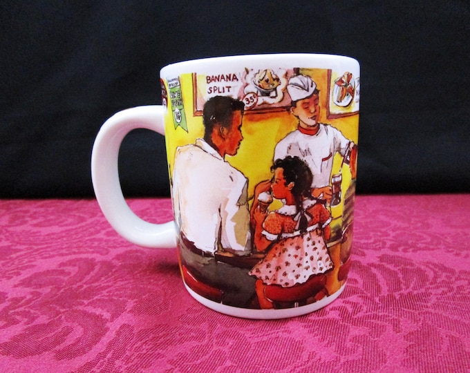 Vintage Walgreens Commemorative Employee Mug Soda Fountain Coffee Cup Hot Cocoa Collectible Walgreen