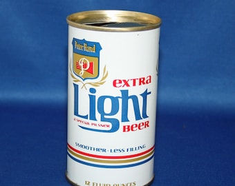 Vintage Special Pilsner Extra Light Beer Can Peter Hand Pull Tab Steel Bar Memorabilia Barware Collectible Breweriana Advertisement