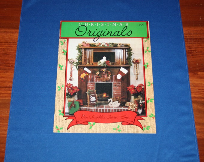 Vintage Christmas Originals Project Booklet Holiday DIY Decorations Patterns Crafts Projects Craft Pattern by Ben Franklin Stores Inc