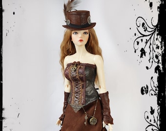 Vêtements en denim de poupée bjd - Canada