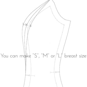1/3 BJD PATTERN, YID Corset , Bjd Sewing Pattern, Bjd Outfit Pattern ...
