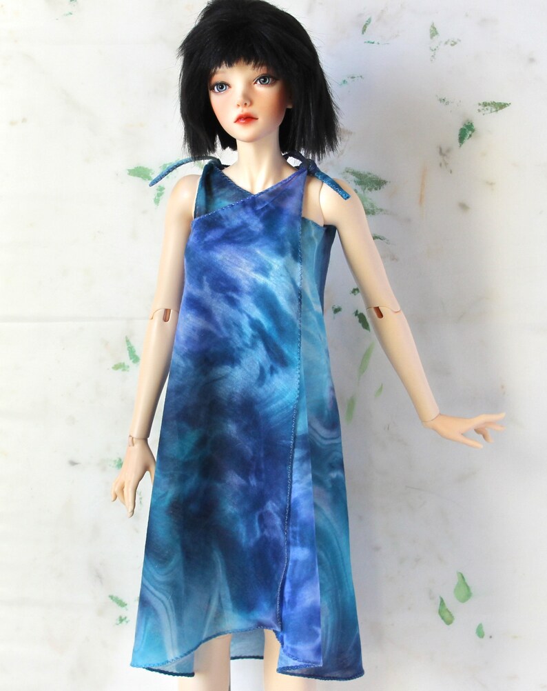1/3 BJD WRAP DRESS Pattern Seamless Pattern Female Clothes - Etsy