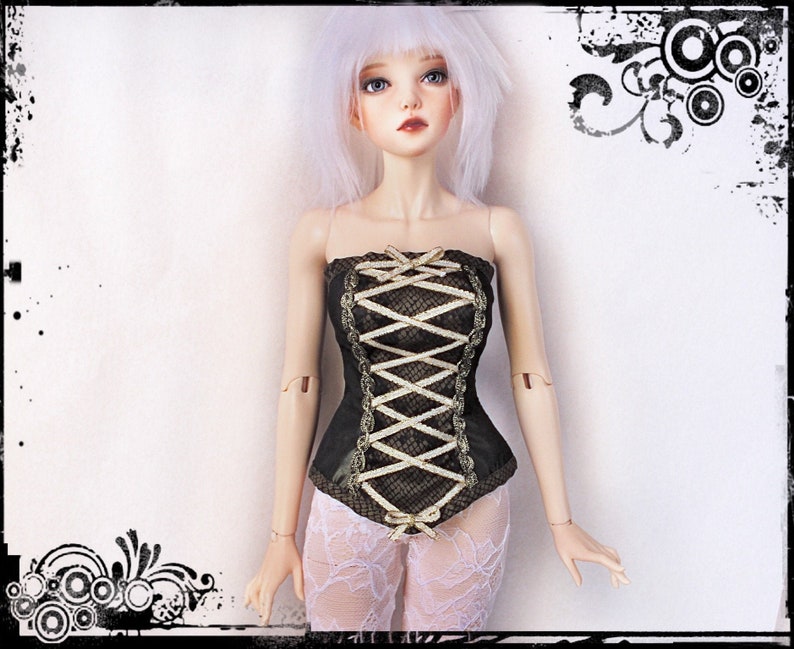 Tenue Pour BJD 1/3 Iplehouse – Robe, Cape, Corset – SartoriaJ