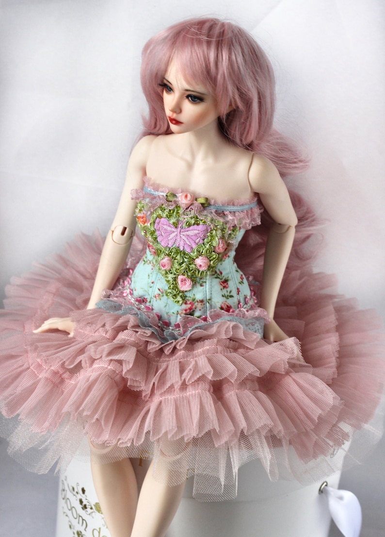 Tenue Pour BJD 1/3 Iplehouse – Robe, Cape, Corset – SartoriaJ