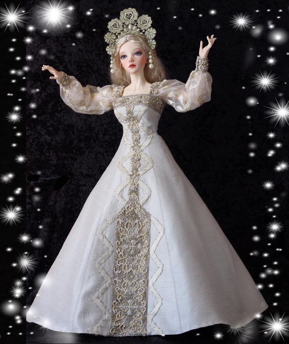 princess dress and doll set 1/3 BJD PRINCESS DRESS, Fantasy Full Set, Sid Yid Eid Doll Clothing