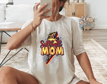 Softball mom shirt, baseball mama shirt, Game day shirt, tball shirt, Friday night lights, Loud proud baseball mom shirt