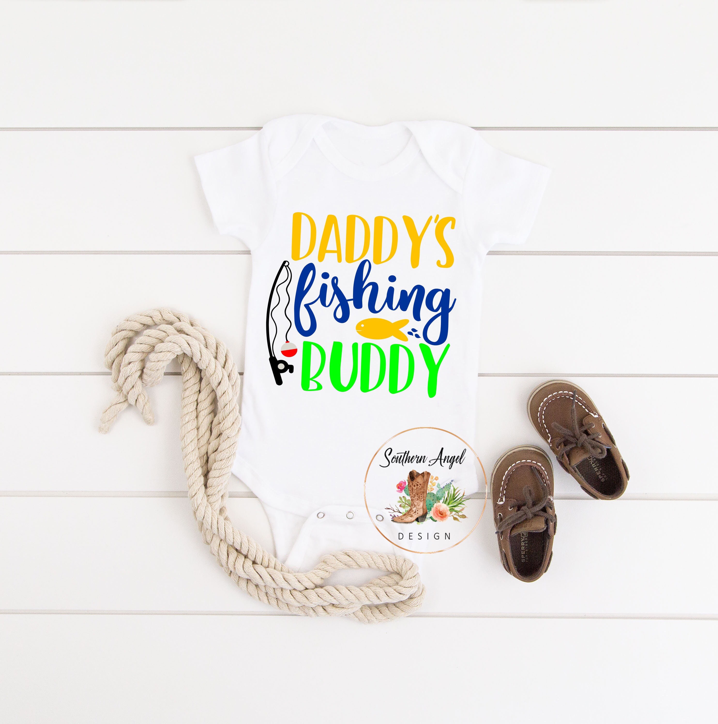 Pack My Diaper Im Going Fishing With Daddy bodysuit Coming Etsy