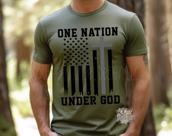 One Nation Under God shirt, 4th of July shirt, America shirt, Religious shirt, Leave the judging to Jesus, Love like Jesus, Patriotic shirt