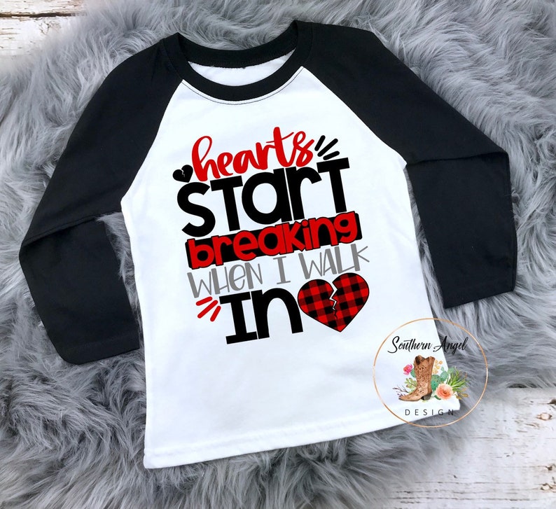 boys valentines day shirt