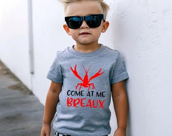 Camiseta para niños con estampado de cangrejos de río, camiseta de Craw Brother