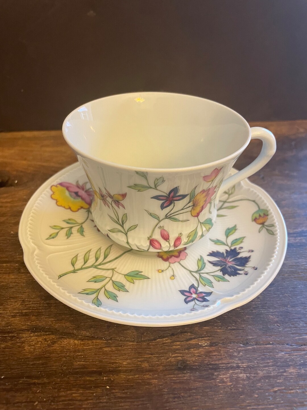 Royal Limoges Adriana Tea Cup and Saucer Set Etsy