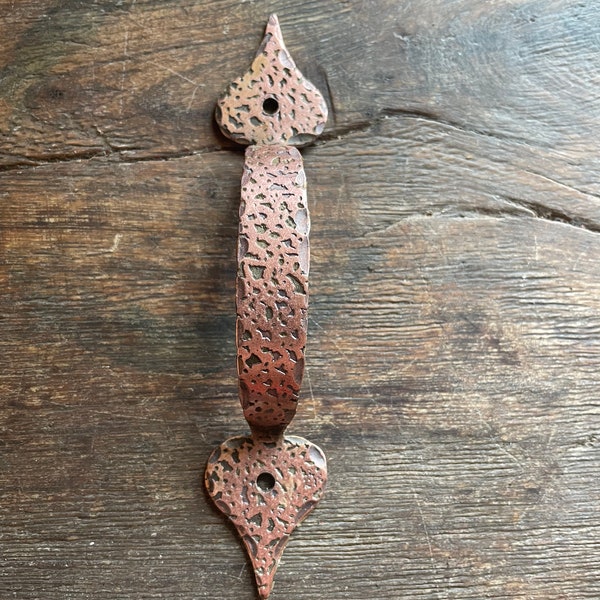 Hammered Copper Pulls Etsy