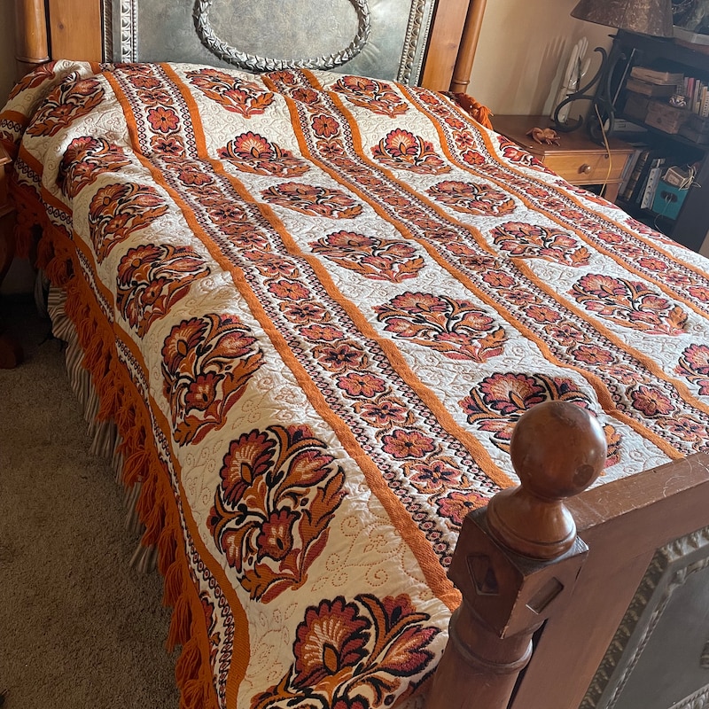 Boho Bedspread - Etsy