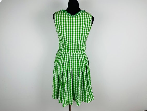 Vintage Dirndl Dress Trachten Style Cotton Tirol … - image 7