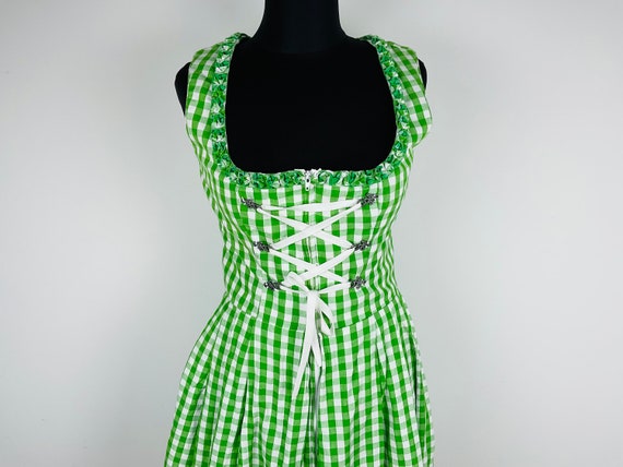 Vintage Dirndl Dress Trachten Style Cotton Tirol … - image 1