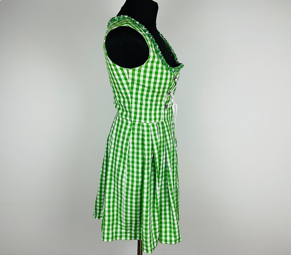 Vintage Dirndl Dress Trachten Style Cotton Tirol … - image 6
