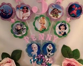 Items Similar To Personalised Disney Princess Cake Topper Disney